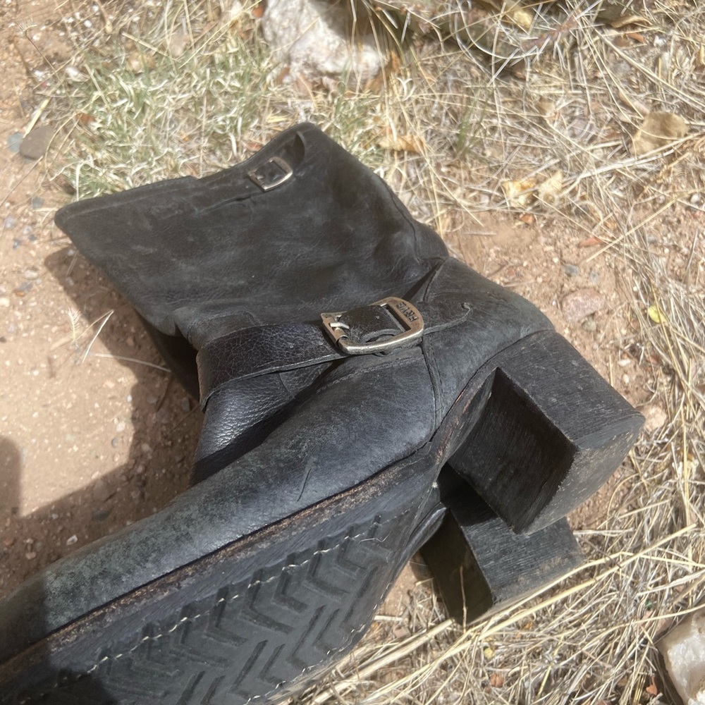 Frye Vera slouch heeled boots - Picture 7 of 7